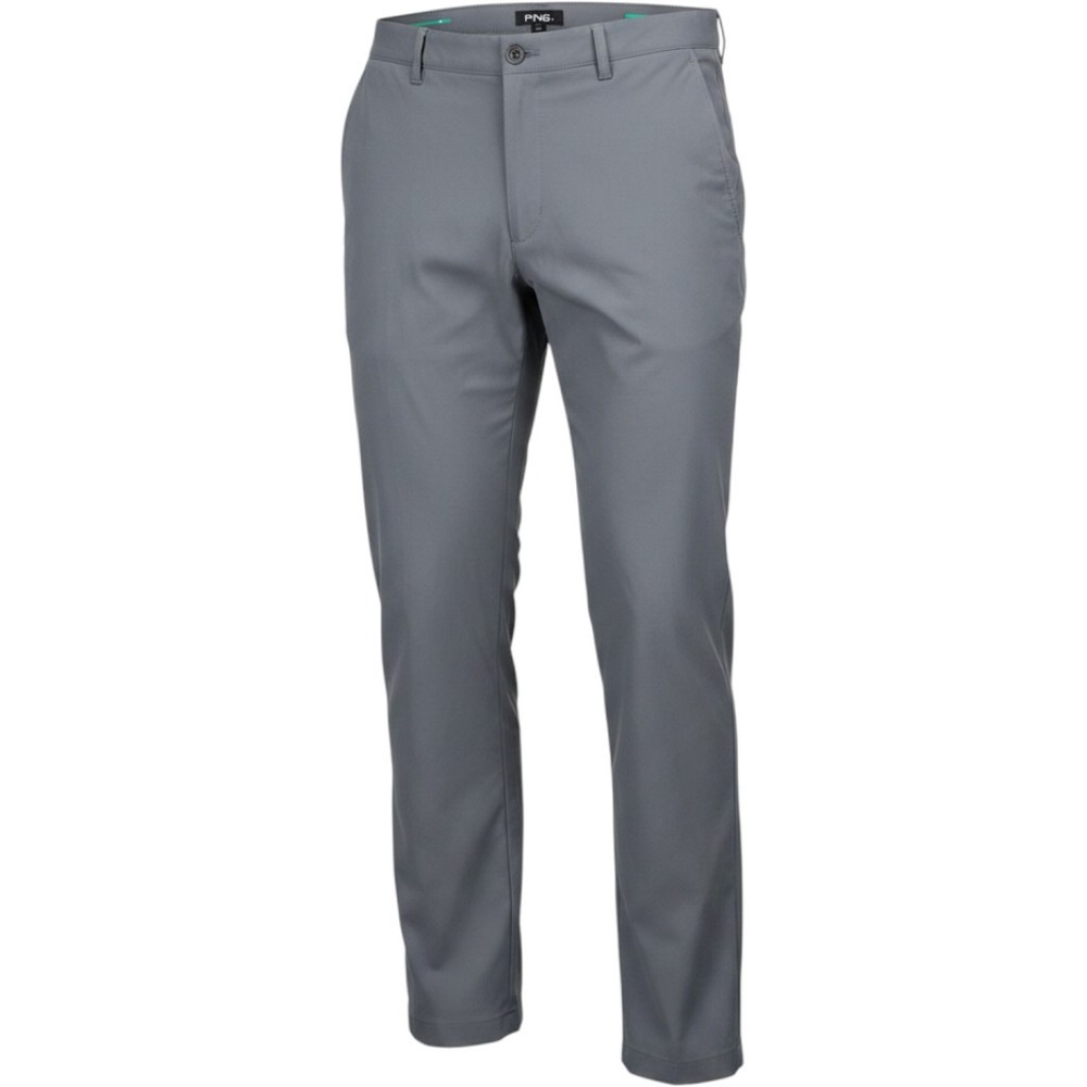 Adidas Golf Men's Grey Flat Front Performance Trousers Pants 36x29